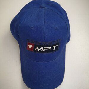 2 / $30.00 - Nu-Fit by KC Caps Unisex Blue Maritime Poker Tour Baseball Hat